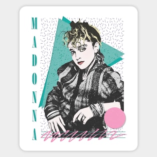 Madonna /// Original 80s Vintage Style Design Sticker